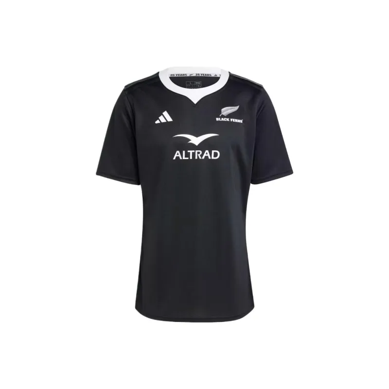 Adidas Free Shipping With AdiClub Black Ferns Rugby Home Jersey-0