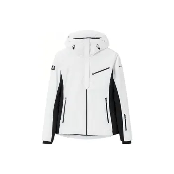 Anta Outdoor Collection Jackets Coats Women's Papyrus White/Basic Black