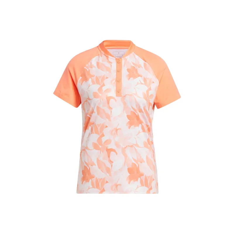 Adidas Polo Shirts Women's Fusion Coral Pink-0