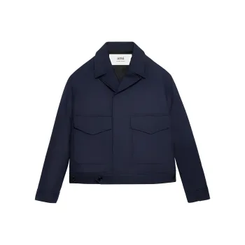 AMIPARIS Oversize Virgin Wool Jacket