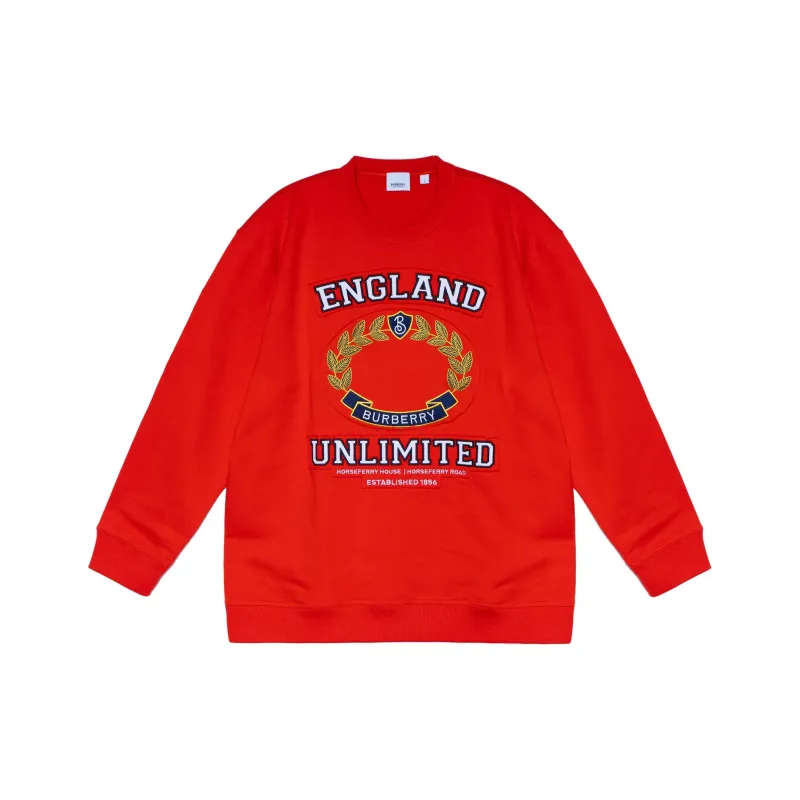 Burberry SS23 Sweatshirt Women's Red-0