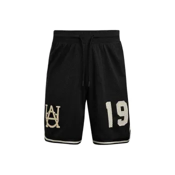 Under Armour Hoops Courtside Basketball Shorts Men's Black 001