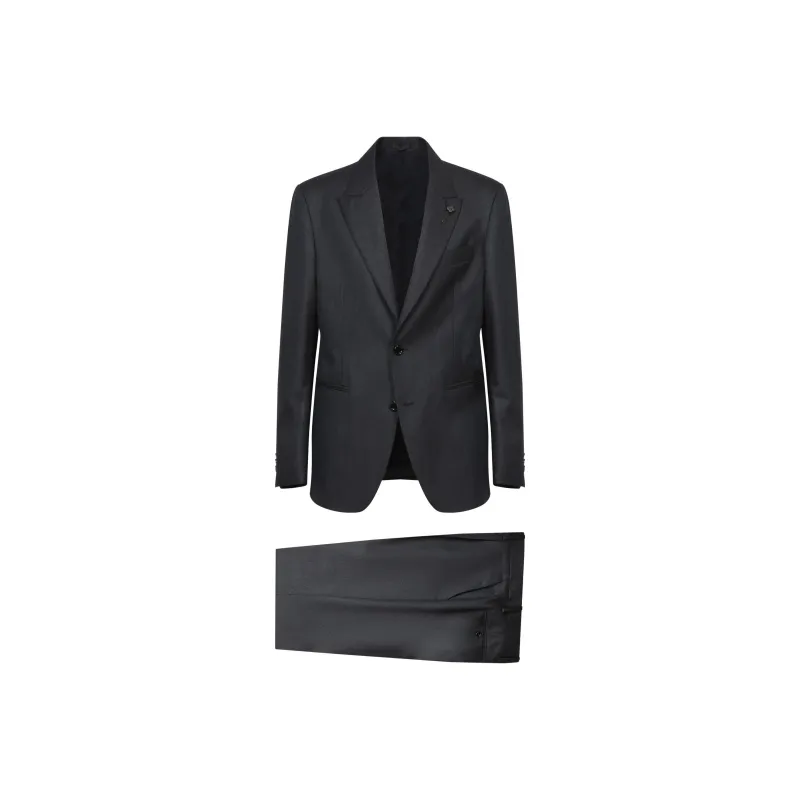 LARDINI Virgin Wool Suit-0