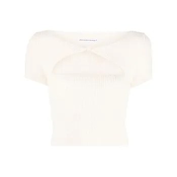 Alexander Wang Cut out Knitted Top