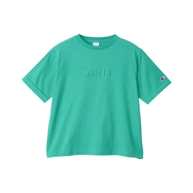 Champion SS24 T Shirt Women's Green-0
