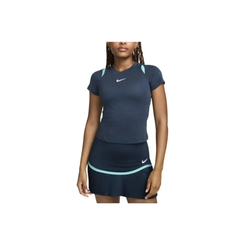 NikeCourt Advantage Women's Dri-FIT Short-Sleeve Tennis Top-0