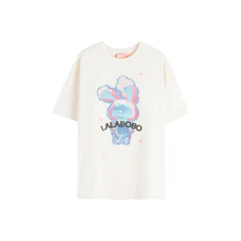 LALABOBO T Shirts Women's Beige