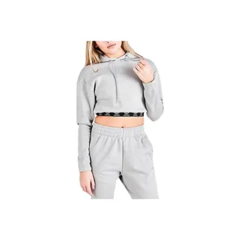 Adidas Sweatshirt Women's Light Gray