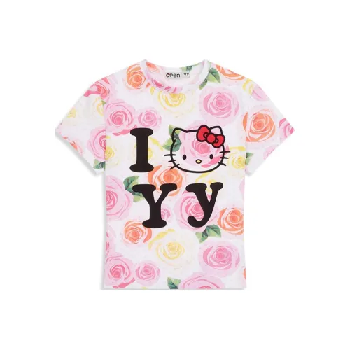 Open Yy x HELLO KITTY T Shirt Women's PINK/Pink