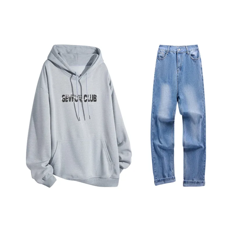 7 SEVFUN Sweatshirt Sets Unisex-16