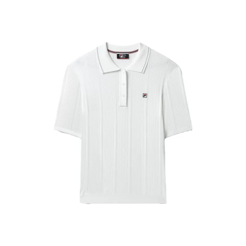 FILA Polo Shirt Women's Standard White-0
