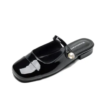 City Camel Rubber Sole Slip Resistant Closed Toe Slippers Women's