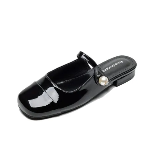 City Camel Rubber Sole Slip Resistant Closed Toe Slippers Women's