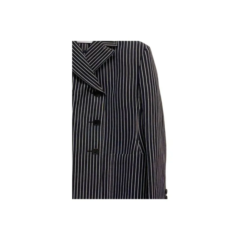 DIOR Striped Double Breasted Jacket-3