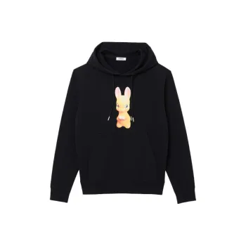 Sandro SS23 CNY Of Rabbit Sweatshirts Men Black