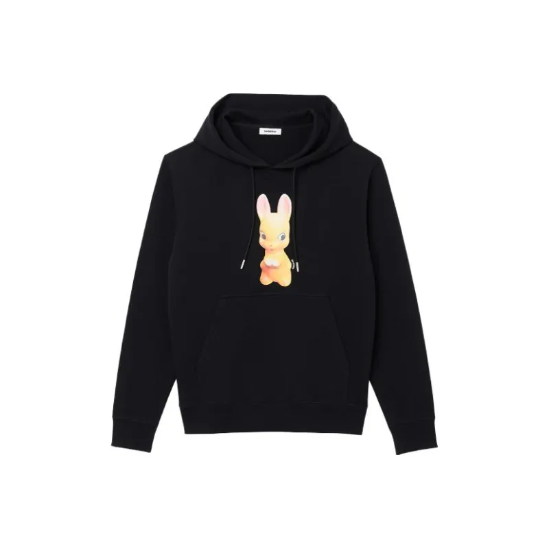 Sandro SS23 CNY Of Rabbit Sweatshirts Men Black-0