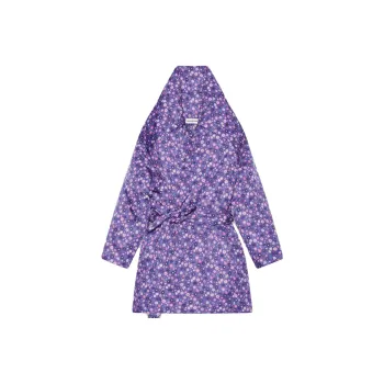 Balenciaga Jackets & Coats Regular Fit Women's Purple