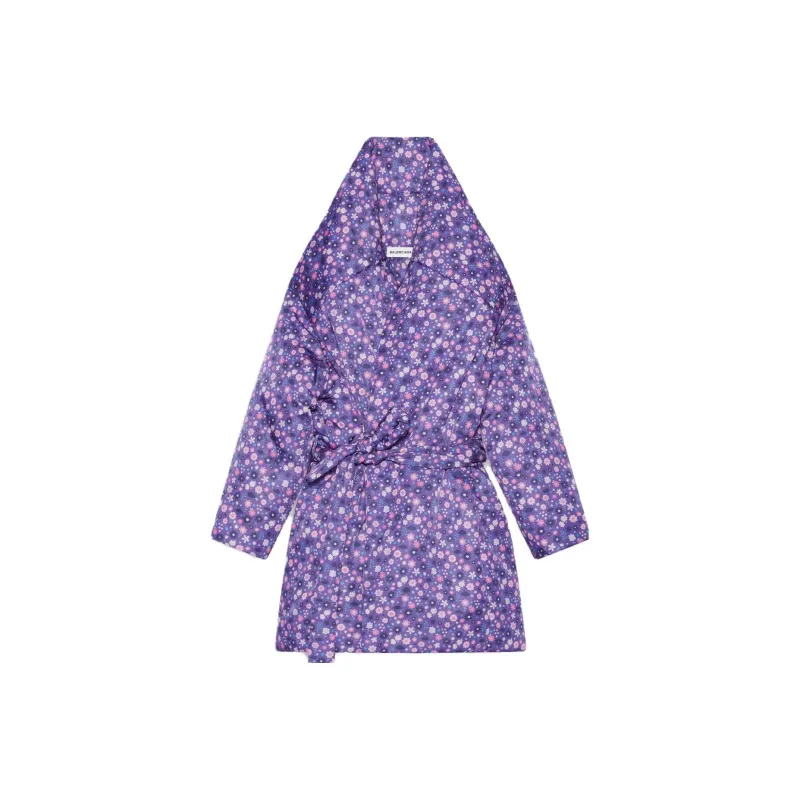 Balenciaga Jackets & Coats Regular Fit Women's Purple-0