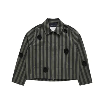 SONG FOR THE MUTE Daisy Crop Patch Pocket Jacket
