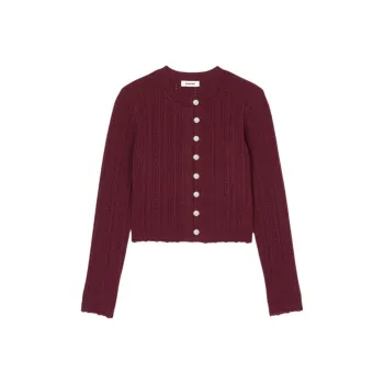 Sandro Twisted knit Cardigan