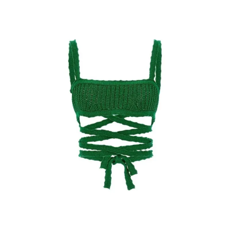 Alanui Palm Springs Knitted Top-0