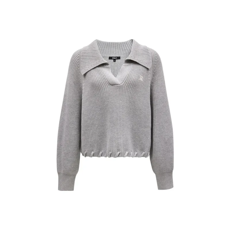 ONLY Knitwear Women's C41 Rising Gray-0