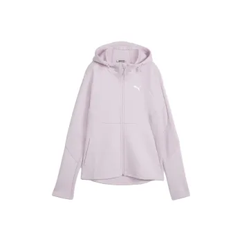 PUMA Veste Zippée À Capuche EVOSTRIPE Femme Jacket Women's Mist Grape
