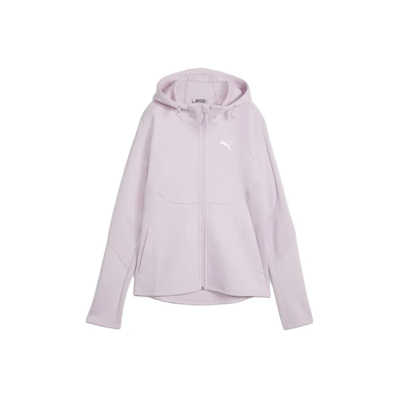 PUMA Veste Zippée À Capuche EVOSTRIPE Femme Jacket Women's Mist Grape-0
