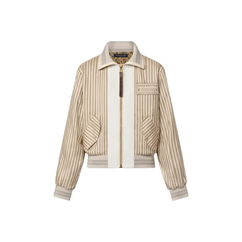 LOUIS VUITTON Reversible Neverfull Stripes Bomber Jacket-0