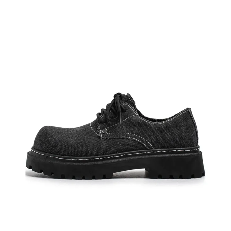 Medd Men's Casual Shoes Men Low Top Black/Blue/Beige-0