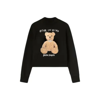 PALM ANGELS Bear In Mind Crewneck Sweatshirt