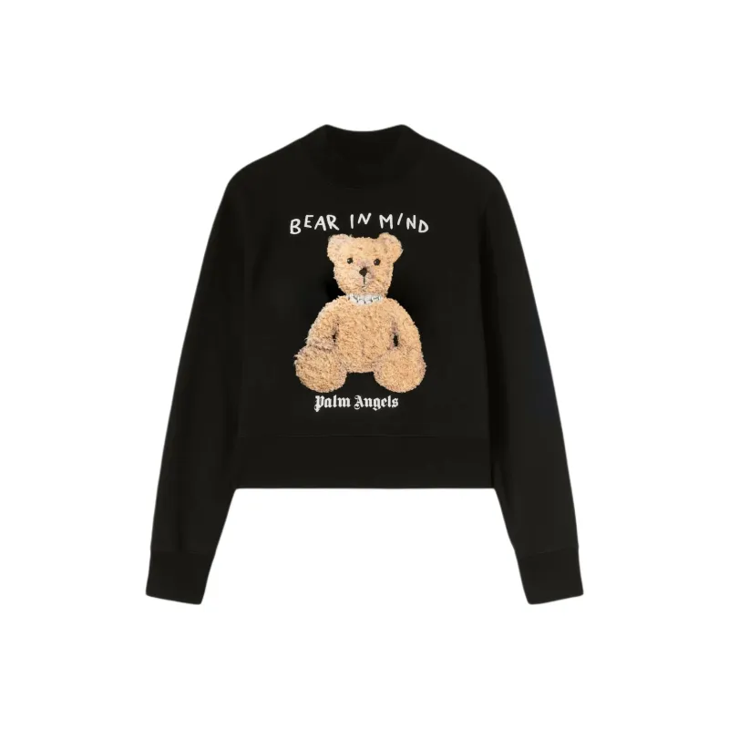 PALM ANGELS Bear In Mind Crewneck Sweatshirt-0
