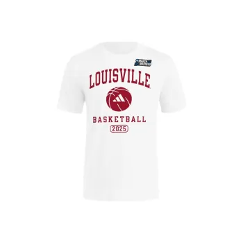 Adidas Free Shipping With AdiClub Louisville March Madness Basketball Shirt