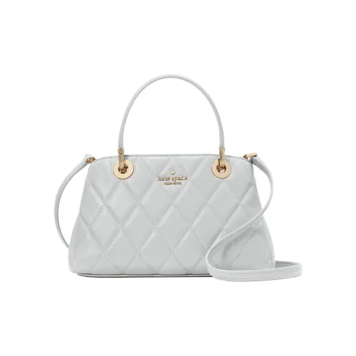 Kate Spade CAREY Leather Shoulder Bag, Crossbody Bag, Handbag Small Size Women's Slate Gray