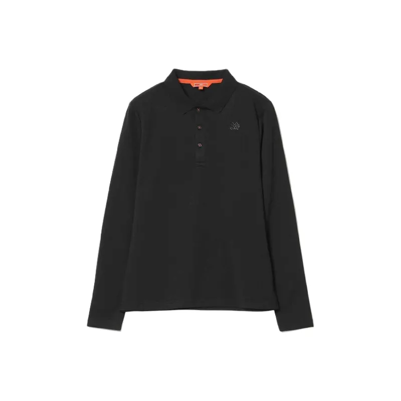 Beams GOLF Polo Shirt Women's Black-0