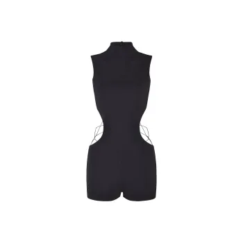 I.AM.GIA LARISA ROMPER Bodysuits Women's Black