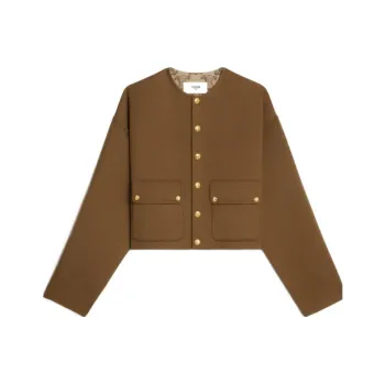 CELINE Cardigan In Wool Cloth