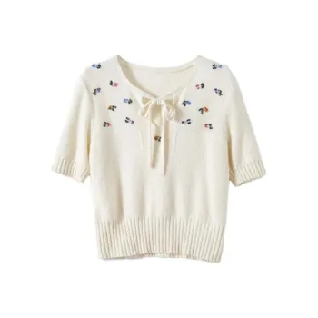 Pumpkin Valley Knitwear Women's Light Freesia White