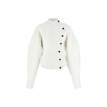 Ferragamo Asymmetrical Buttoned Cardigan