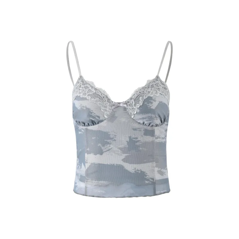 Tiger Mist LEYLA TOP Camisole Women's Camouflage-0