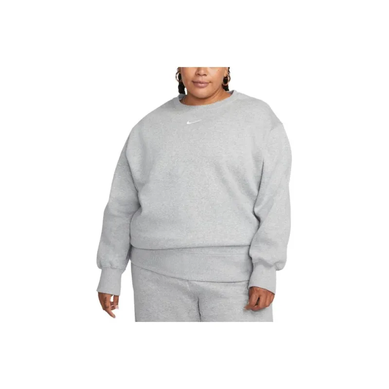 Nike Sportswear Phoenix Fleece Women's Oversized Crew-Neck Sweatshirt Plus Size-0
