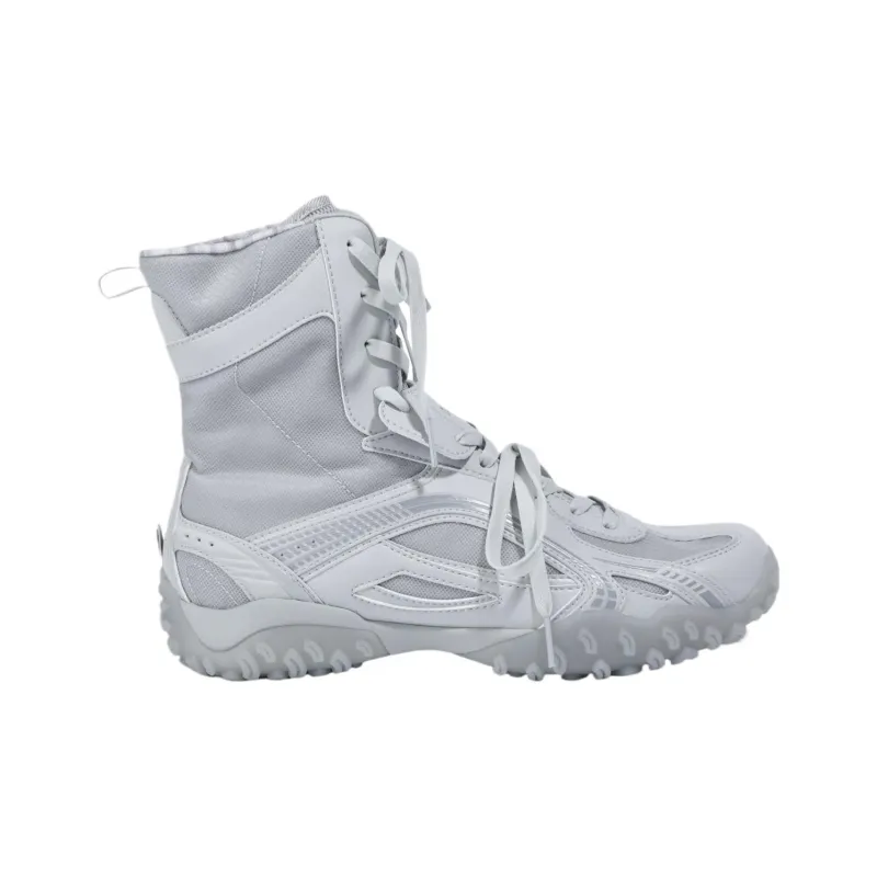 OJOS x FILA ECHAPPE Slip Resistant Mid Top Training Shoes Unisex Gray-1