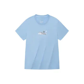 361° T Shirt Women's Lonely Gray Blue