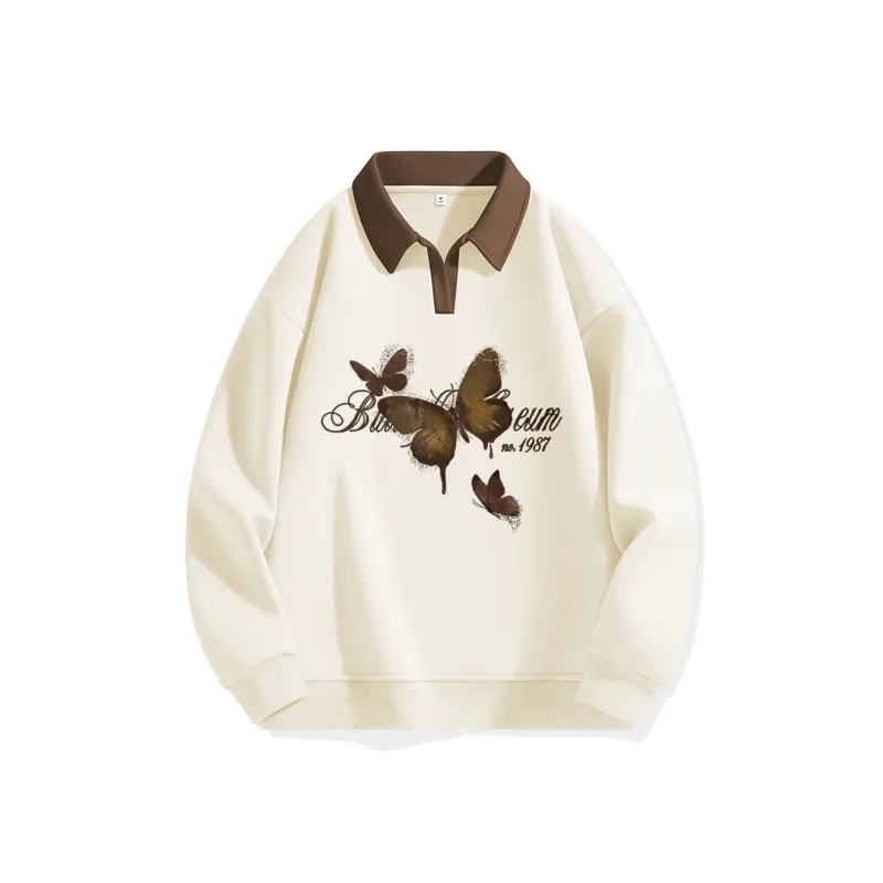 Cotton Sweatshirts Women's-6