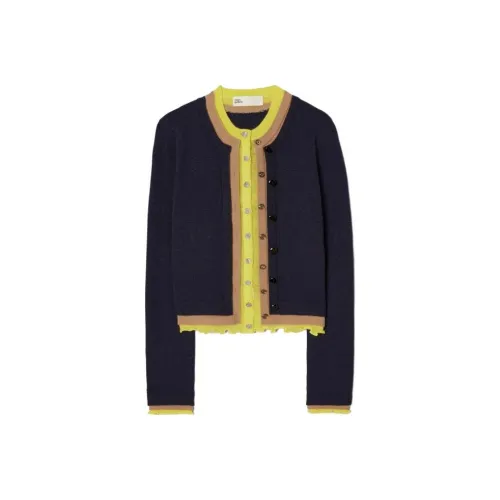 TORY BURCH Cashmere Sweater Women's Middle Tone Marine Blue