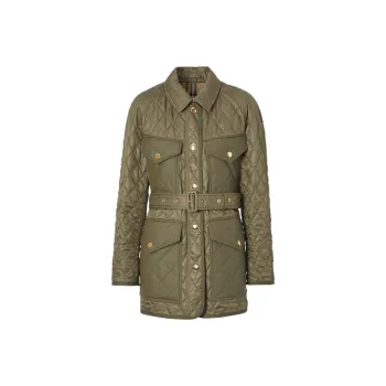 Burberry Jackets Women's Dark Fern Green