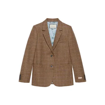 GUCCI Business Suit Coat Women's Brown