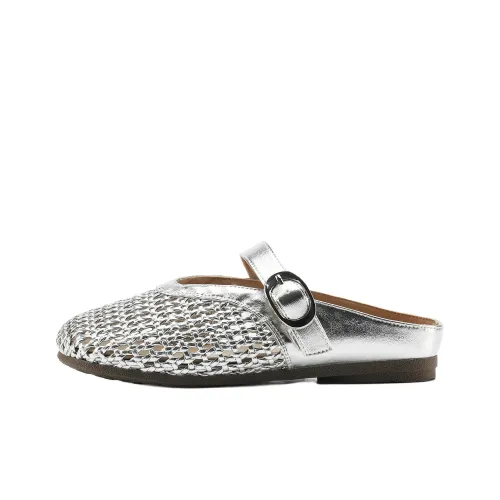 FIVE PLUS Abrasion Resistant Slip Resistant Closed Toe Slippers Women's