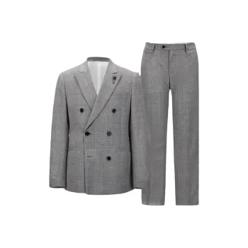 LARDINI Business Suit Men's Gray