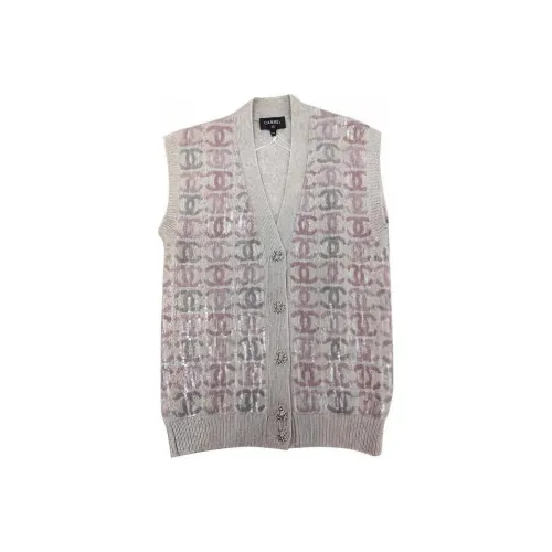CHANEL 22 Fall And Winter Knitwear Women's Gray